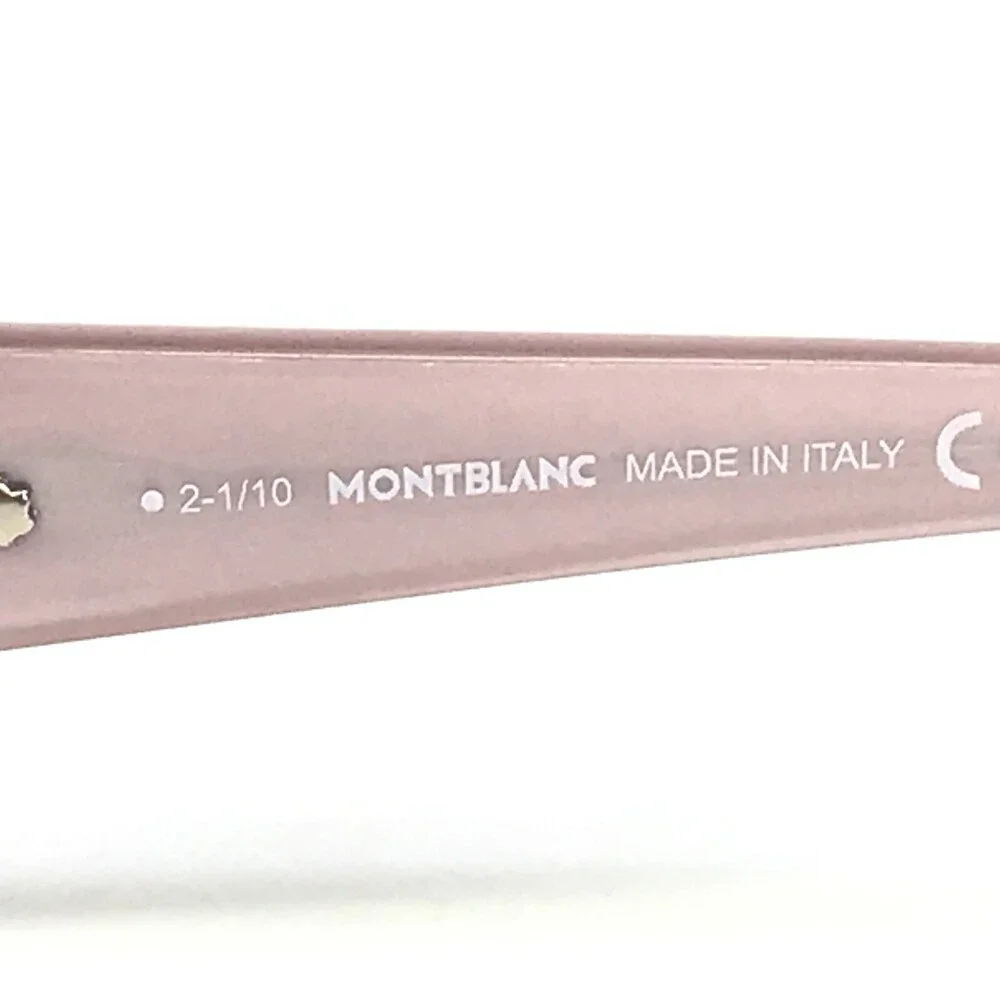 Montblanc Eyeglasses Frames MB303 078 Clear Pink Purple Rectangular 53-17-135